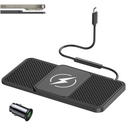 Chargeur sans Fil Voiture pour MG IM5 IM6 MGS5 EV MGS6 EV Marvel R MG6 MG7, Recharge Rapide 20W, Tapis Charge à Induction Tablea