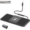 Chargeur sans Fil Voiture pour MG IM5 IM6 MGS5 EV MGS6 EV Marvel R MG6 MG7, Recharge Rapide 20W, Tapis Charge à Induction Tablea