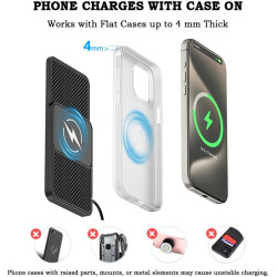 Chargeur sans Fil Voiture pour MG IM5 IM6 MGS5 EV MGS6 EV Marvel R MG6 MG7, Recharge Rapide 20W, Tapis Charge à Induction Tablea