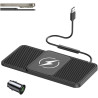 Chargeur sans Fil Voiture pour MG IM5 IM6 MGS5 EV MGS6 EV Marvel R MG6 MG7, Recharge Rapide 20W, Tapis Charge à Induction Tablea