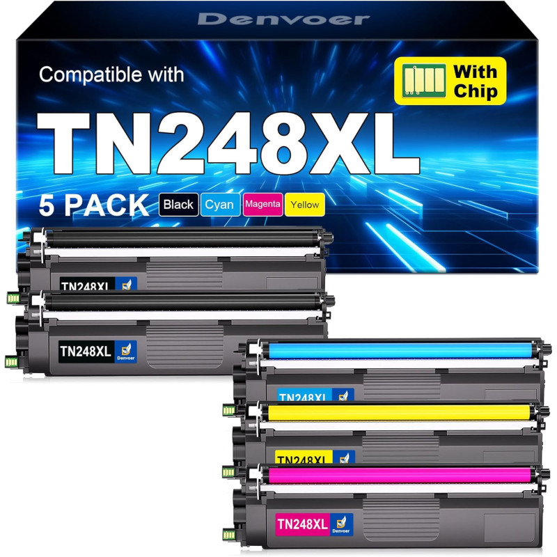 TN248XL TN248 Compatible pour Toner Brother DCP-L3560CDW Toner Brother HL-L3240CDW Toner MFC-L8390CDW MFC-L3760CDW TN 248XL TN-2