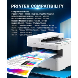 HALLOLUX PG-545XL CL-546XL Replacement pour Canon 545 546 546 XL Cartouches d'encre Multipack pour Pixma MX495 TS3150 TS3150 TS3