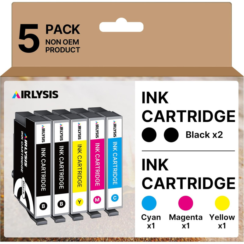 AIRLYSIS Cartouche d'encre Compatible pour 603XL pour Epson Expression Home XP 2100 XP 2105 XP 2150 XP 4105 XP 4150 XP 3100 XP 2