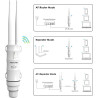 Repeteur WiFi Exterieur Puissant avec Antenne WiFi Longue Portée - Amplificateur Wavlink N300 2.4G- Outdoor Poe Répéteur WiFi Ex