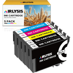 AIRLYSIS Cartouche d'encre pour Epson Compatible pour 604XL Encre pour Expression Home XP 2200 XP 2205 XP 3200 XP 4200 XP 4205 X