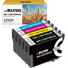 AIRLYSIS Cartouche d'encre pour Epson Compatible pour 604XL Encre pour Expression Home XP 2200 XP 2205 XP 3200 XP 4200 XP 4205 X
