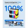 GPC Image Compatibles pour 604XL Cartouche pour Epson XP-2200 XP-2205 XP-3200 XP-3205 XP-4200 XP-4205 WF-2910 WF-2930 WF-2950 (1