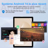 Tablette 10 pouces android octa core avec 20go ram + 128go rom (2to tf) | 5g + 2.4g wifi | fhd | gms | bleutooth 5.0 | 8mp + 5mp