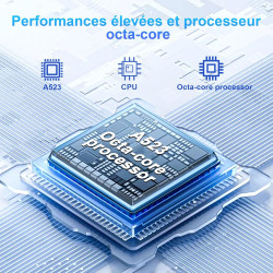 Tablette 10 pouces android octa core avec 20go ram + 128go rom (2to tf) | 5g + 2.4g wifi | fhd | gms | bleutooth 5.0 | 8mp + 5mp