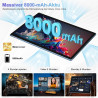 2026 Tablette Android 15 30Go RAM+128Go ROM + TF 2To 10 Pouces,Gemini AI,Octo-Core, 8000mAh,GPS,Corps intégré en métal, 5MP+8MP,