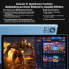2026 Tablette Android 15 30Go RAM+128Go ROM + TF 2To 10 Pouces,Gemini AI,Octo-Core, 8000mAh,GPS,Corps intégré en métal, 5MP+8MP,