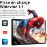 2026 Tablette Android 15 30Go RAM+128Go ROM + TF 2To 10 Pouces,Gemini AI,Octo-Core, 8000mAh,GPS,Corps intégré en métal, 5MP+8MP,