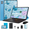 2026 tablette android 15 octa core avec 64go raom +2to tf | tablet 10 pouces | 5g + 2.4g wifi | fhd | gms | bleutooth 5.0 | 8mp 