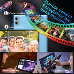 2026 tablette android 15 octa core avec 64go raom +2to tf | tablet 10 pouces | 5g + 2.4g wifi | fhd | gms | bleutooth 5.0 | 8mp 