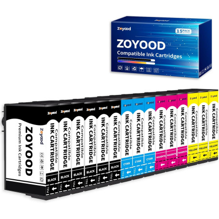 Cartouche d'encre Multipack Compatible pour Epson Expression Home XP-2200 XP-2205 XP-3200 XP-3205 XP-4200 XP-4205 Workforce WF-2