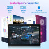 Tablette android, tablette 10 pouces, 6 go + 64 go (extensible jusqu'à 128 go), tablette android avec bleutooth 5.2, wi-fi 6, do