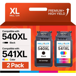 HALLOLUX PG-540XL CL-541XL Compatible pour Cartouche Canon 540 et 541 XL 540 541 XL Cartouche Compatibles pour PIXMA TS5150 TS51