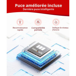 HALLOLUX PG-540XL CL-541XL Compatible pour Cartouche Canon 540 et 541 XL 540 541 XL Cartouche Compatibles pour PIXMA TS5150 TS51