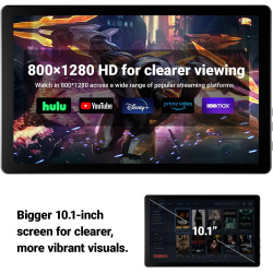 Android 15 tablet 10 zoll – 20gb ram (4+16) 64gb rom + 1tb tf, ips display 800×1280, octa-core, dual kamera, 5000mah akku, wifi6
