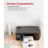 HALLOLUX 560XL 561XL Cartouches d'encre Remplacement pour Canon 560 561 XL pour Canon 560 et 561 PG‑560XL CL‑561XL pour Pixma TS