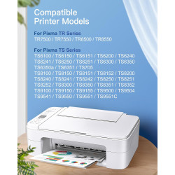 GPC Image CLI-581 PGI-580 XXL Cartouches d'encre Remplacement Compatible pour Canon 581 580 XXL pour TS8150 TS6150 TS8250 TS6151