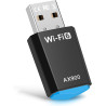 Clé WiFi 6 pour PC, Puissante AX900 Mbps Double Bande 5,8Ghz/2,4Ghz, Dongle WiFi Adaptateur USB WiFi Clé pour Windows 11/10