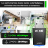 Clé WiFi 6 pour PC, Puissante AX900 Mbps Double Bande 5,8Ghz/2,4Ghz, Dongle WiFi Adaptateur USB WiFi Clé pour Windows 11/10