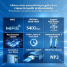 COMFAST Clé WiFi 6E, Clé WiFi pour PC AX5400 Mbps Tri-Bande 6GHZ / 5GHz / 2,4GHz Cle WiFi USB, Adaptateur WiFi Puissante Compati
