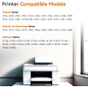 308XL Cartouches d'encre Compatible avec Cartouche HP 308 Noir et Couleur pour Encre HP 308, 308 XL pour HP Envy 6120e 6132e 652