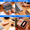 Cle USB iPhone Stockage 128 Go, sans Application – Stockez Photos et vidéos, Cle USB pour iPhone/Pad/Android/PC