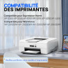 AIRLYSIS Cartouche d'encre pour Epson Compatible pour 604XL pour Epson Expression Home XP-2200 XP-2205 XP-3200 XP-3205 XP-4200 X