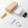 Repeteur WiFi Exterieur, 300Mbit/s Amplificateur WiFi Puissant Outdoor, 2.4GHz Répéteur Wi-FI Extérieur avec Reapter/AP Mode, Co