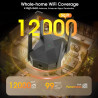 Repeteur WiFi Puissant, WiFi 6 Répéteur WiFi 3000Mbps, Amplificateur Wi-FI 5GHz de 2400M, 2.4GHz de 600M, Compatible avec Toutes