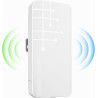 300Mbit/s Repeteur WiFi Exterieur, Amplificateur WiFi Puissant Outdoor, Répéteur Extérieur avec Reapter/AP Mode, Couverture jusq