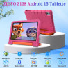 ZIOVO Tablette Enfants 10 Pouces Android 15, 30Go RAM+64Go ROM (TF 2To), 5G WiFi Tablettes, Gemini AI, Octa-Core/Widevine L1/Fac