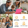 ZIOVO Tablette Enfants 10 Pouces Android 15, 30Go RAM+64Go ROM (TF 2To), 5G WiFi Tablettes, Gemini AI, Octa-Core/Widevine L1/Fac