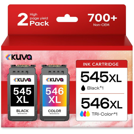 PG-545XL CL-546XL Cartouche d'encre Remplacement pour Canon 545 546 XL 545 546 Cartouche pour Pix ma MX495 TS3150 TS3350 TS3151 