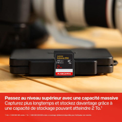 SANDISK Extreme Pro Carte SD UHS-I de 64 Go (Jusqu’à 200 Mo/s en Lecture et Jusqu’à 90 Mo/s en écriture, vidéo 4K UHD, U3, V30) 