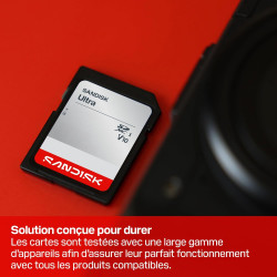SANDISK Ultra Carte SDXC UHS-I 512 Go (Jusqu’à 195 Mo/s en Lecture, vidéo Full HD, V10, U1, C10) SANDISK Memory Zone App