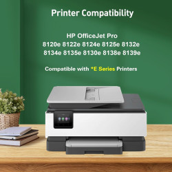 KINGJET 924 Cartouches d'encre pour HP 924 Cartouches compatibles avec HP OfficeJet 8120e 8122e 8124e 8125e pour OfficeJet Pro 8