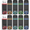Vansuny Lot de 10 Clé USB 8Go Stockage Données Clef USB 8Go 2.0 avec Lumière LED pour PC tablettes/Laptop/autoradio/TV