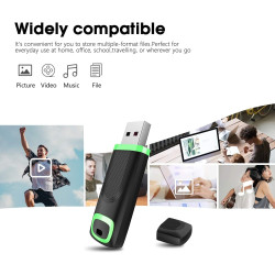 Vansuny Lot de 10 Clé USB 8Go Stockage Données Clef USB 8Go 2.0 avec Lumière LED pour PC tablettes/Laptop/autoradio/TV
