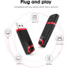 Vansuny lot de 5 clé usb 16gb 3.0, usb 16gb stockage données avec lumière led pour pc, tablettes, ordinateurs portables, autorad