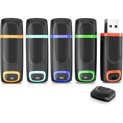 Clé USB 32 Go, Lot de 5 Vansuny USB 3.0 Haute Vitesse, Memory Stick avec Voyant LED Capuchon, pour PC, Desktop, Laptop, Console 