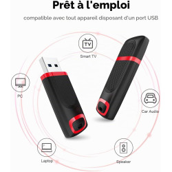 Clé USB 32 Go, Lot de 5 Vansuny USB 3.0 Haute Vitesse, Memory Stick avec Voyant LED Capuchon, pour PC, Desktop, Laptop, Console 
