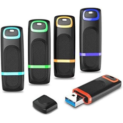 Clé USB 32 Go, Lot de 5 Vansuny USB 3.0 Haute Vitesse, Memory Stick avec Voyant LED Capuchon, pour PC, Desktop, Laptop, Console 
