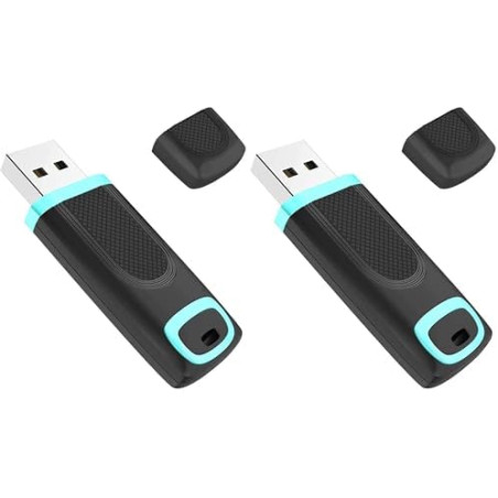 Vansuny Cle USB 128 Go 3.0, USB 128 Go Stick Stockage Données avec Lumière LED pour PC Tablettes, Ordinateurs Portables, Autorad
