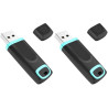 Vansuny Cle USB 128 Go 3.0, USB 128 Go Stick Stockage Données avec Lumière LED pour PC Tablettes, Ordinateurs Portables, Autorad