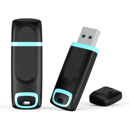 Vansuny Lot de 2 Clés USB 3.0 128 Go - Mémoire Flash à Transfert Rapide, LED Indicatrice, pour PC, Mac, Ordinateur Portable, Aut