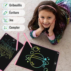 2 Pack Tablette d'écriture LCD de 12 Pouces, Electight Enfants Tablettes Graphiques avec Fonction de Verrouillage & D'effacement